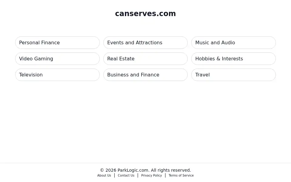 Screenshot of canserves.com