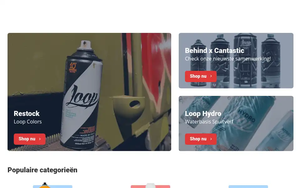 Screenshot of cantastic.nl