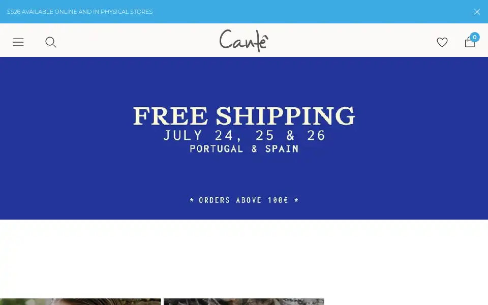 Screenshot of cantelisboa.com