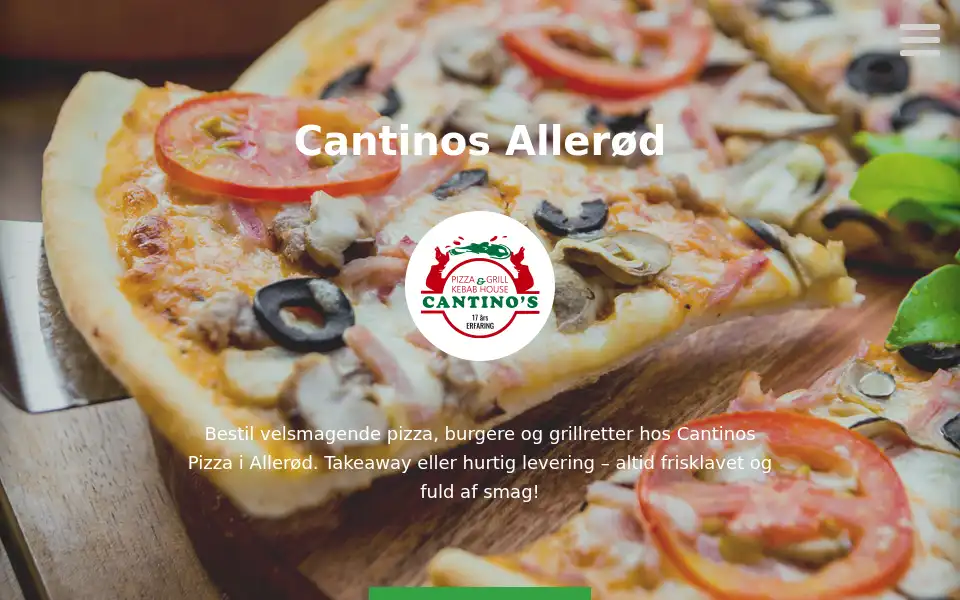 Screenshot of cantinosallerod.dk
