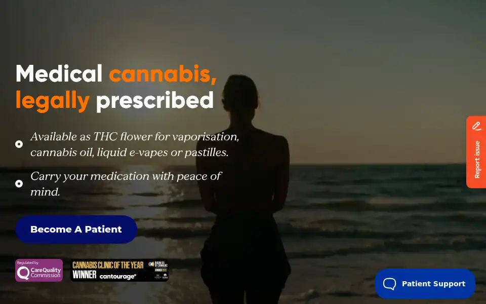 Screenshot of cantourageclinic.com