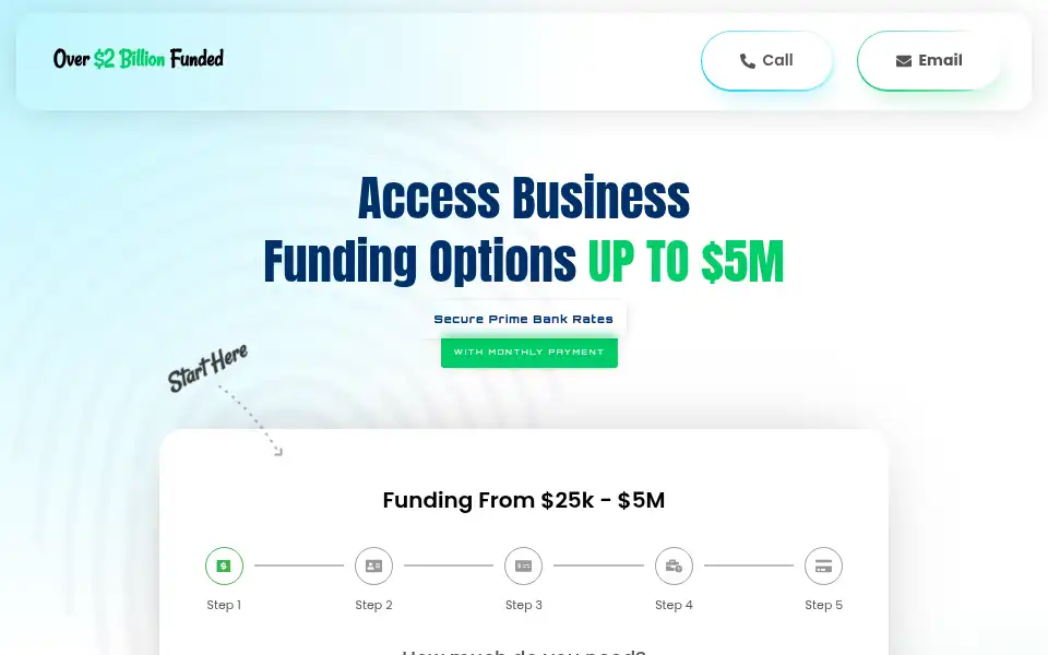 Screenshot of capitalboostloc.com