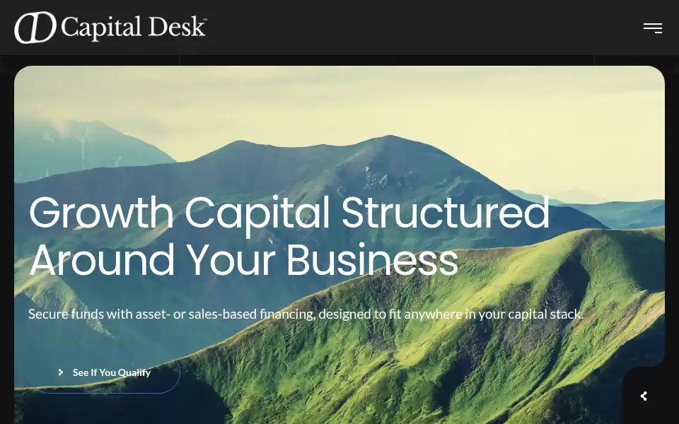 Screenshot of capitaldesk.com