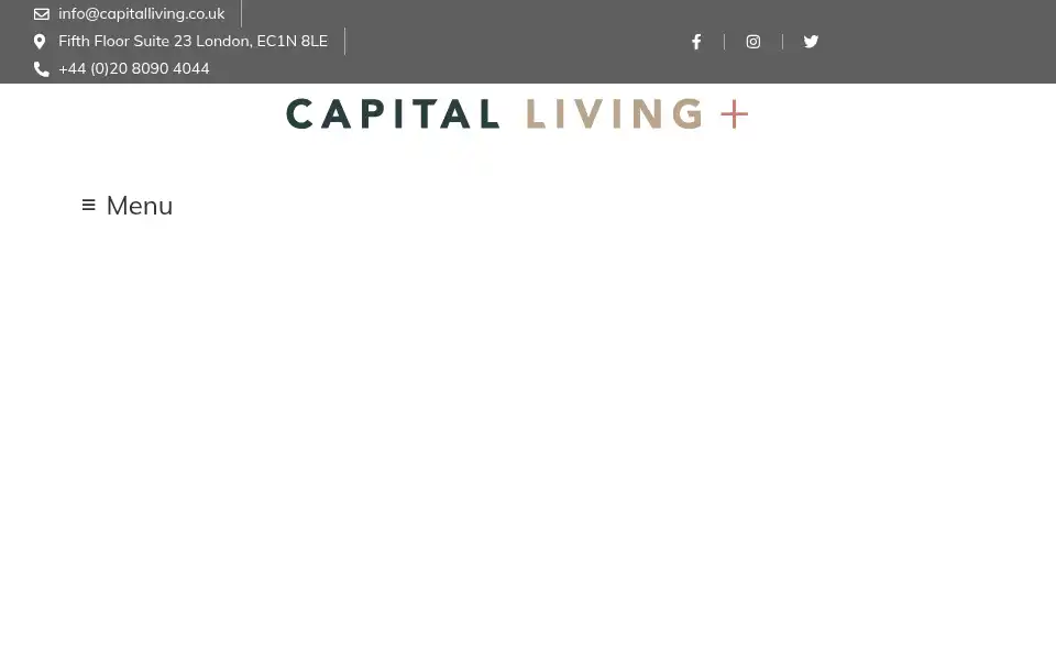 Screenshot of capitalliving.co.uk