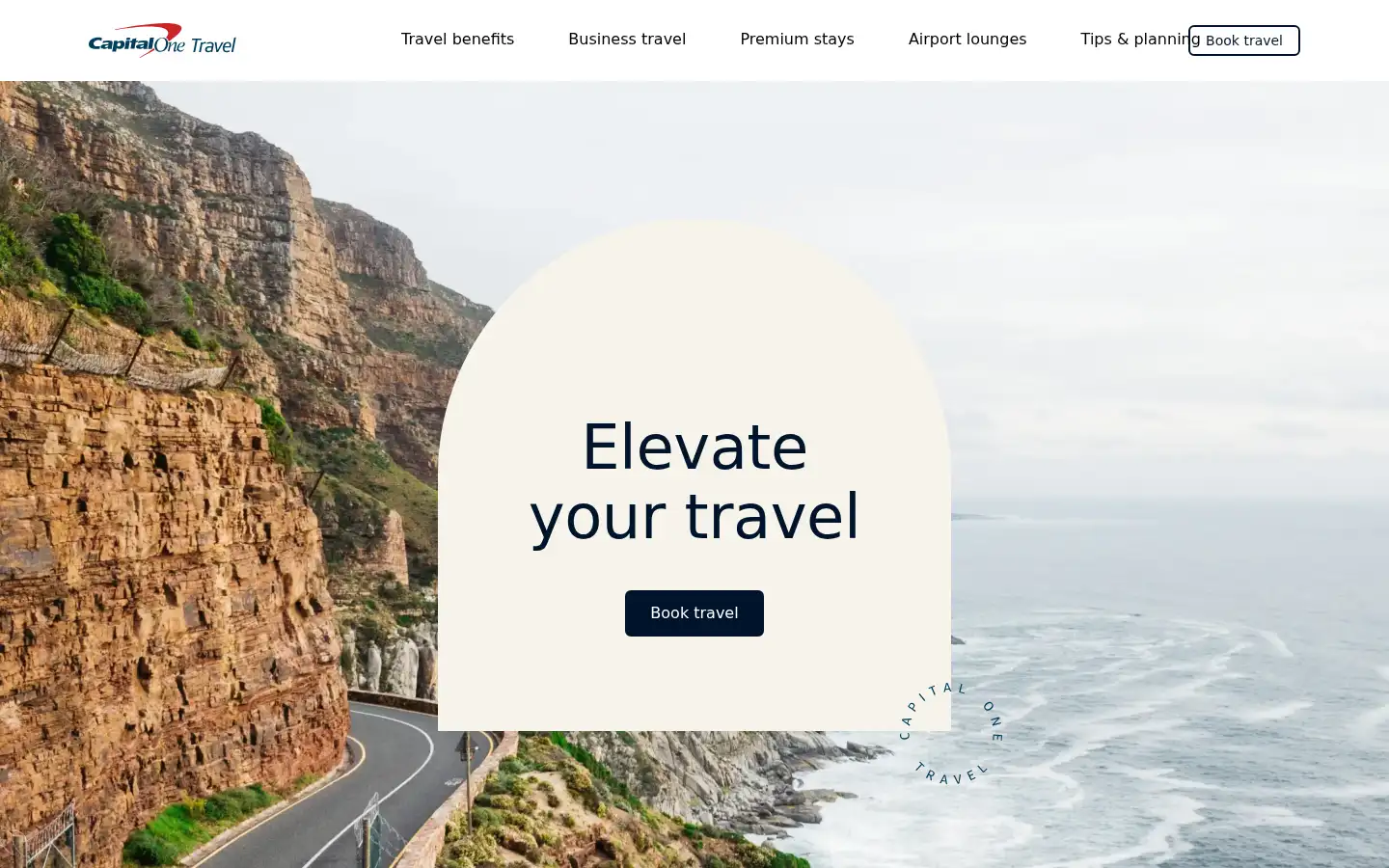 Screenshot of capitalone.com