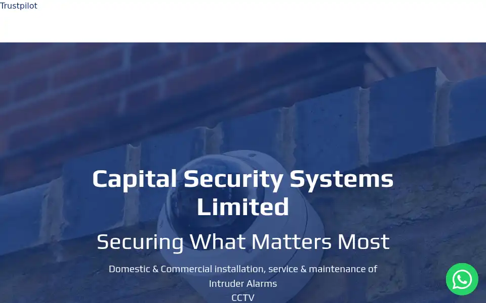 Screenshot of capitalsecuritysystemsltd.com