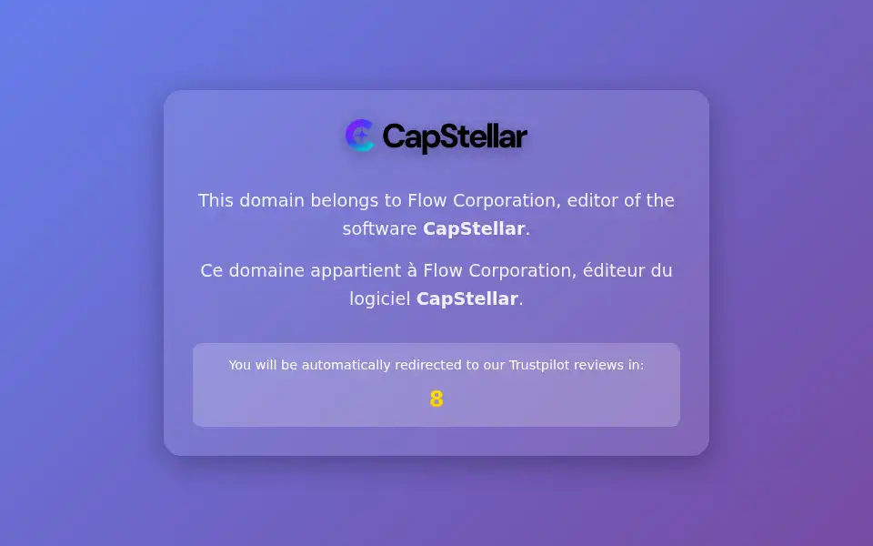Screenshot of capstellar.com