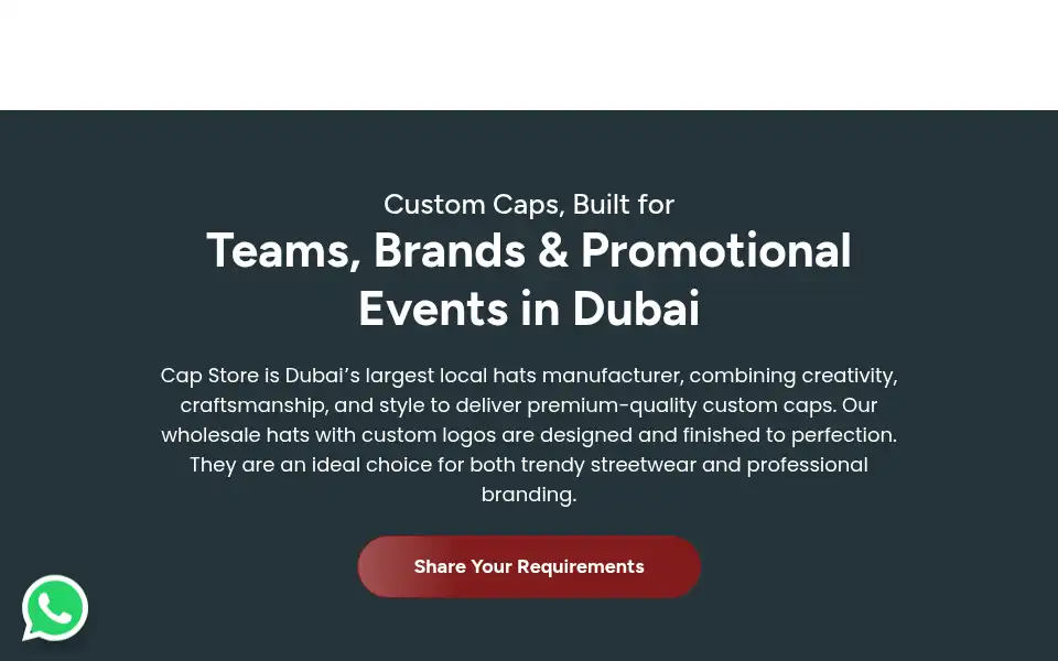 Screenshot of capstore.ae