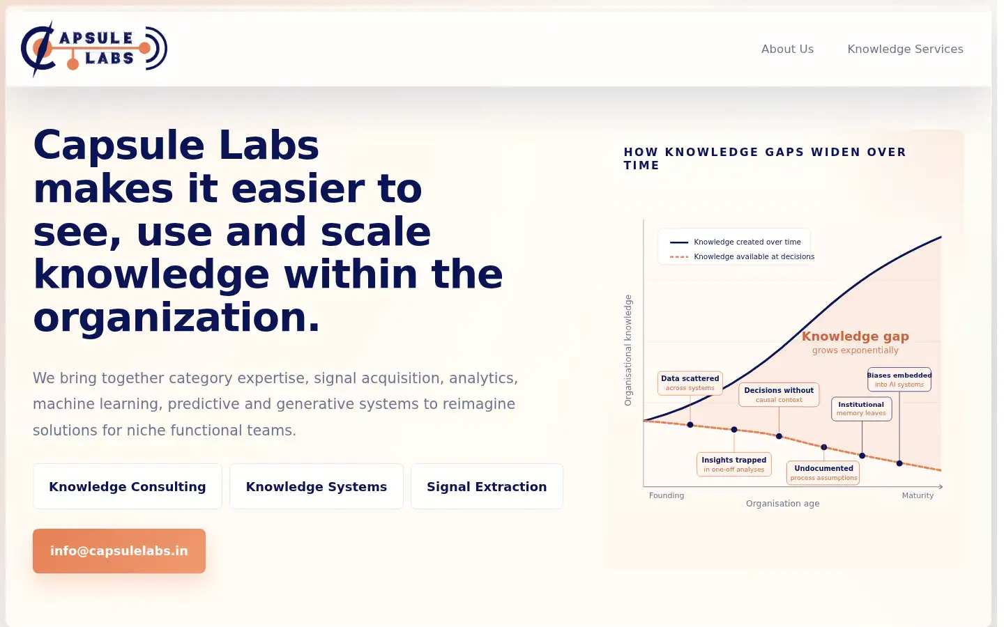 Screenshot of capsulelabs.in