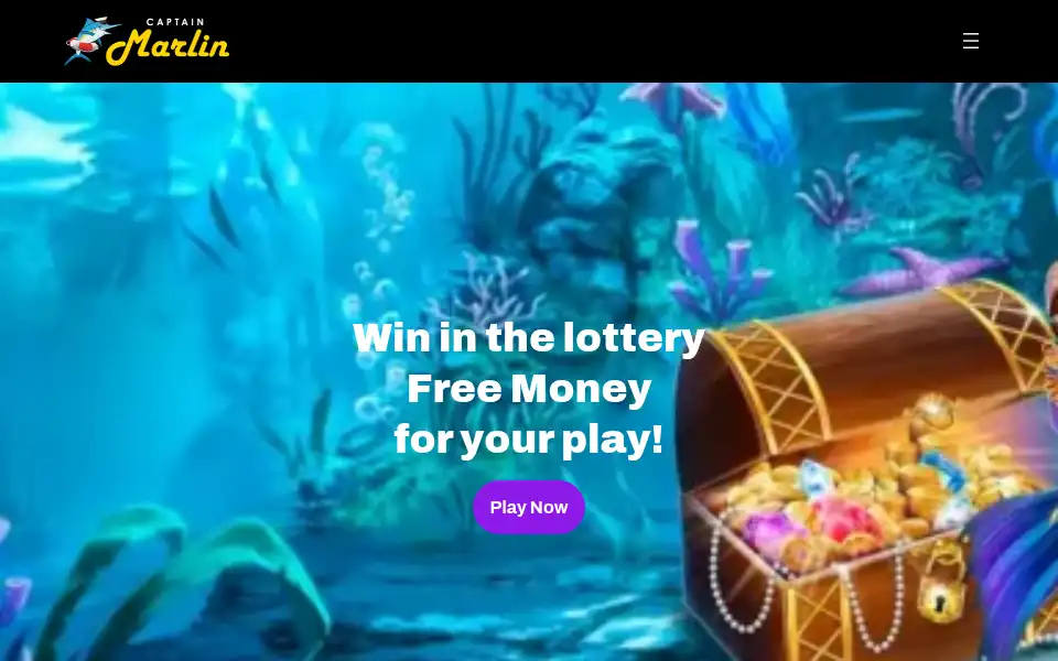 Screenshot of captainmarlin777.com