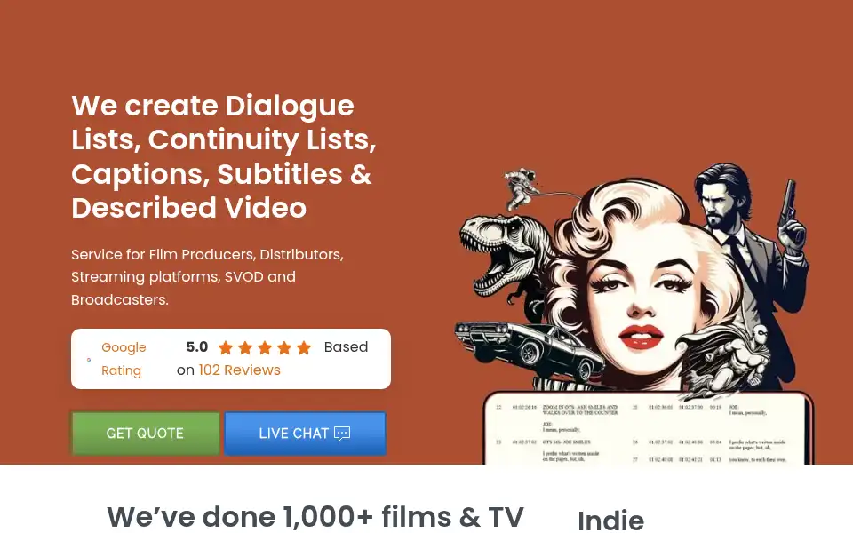 Screenshot of captioneasy.com