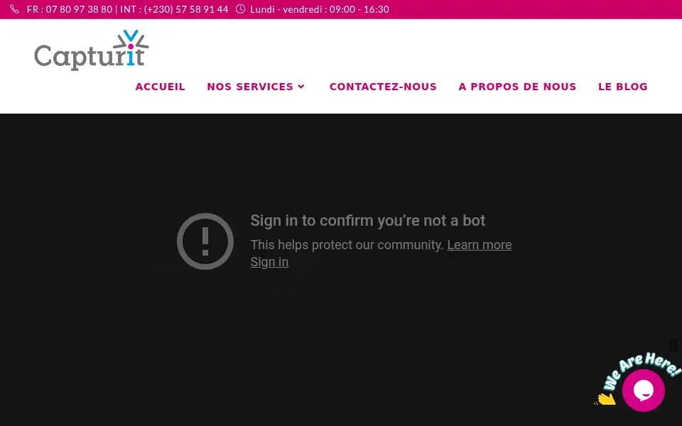 Screenshot of capturit.net
