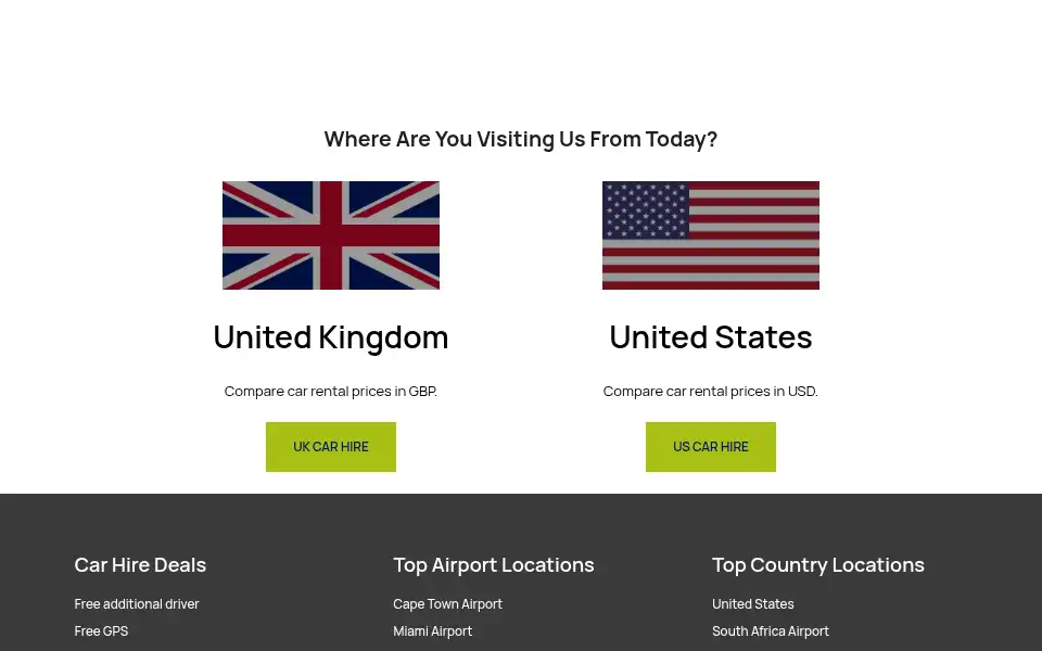 Screenshot of car-booker.com