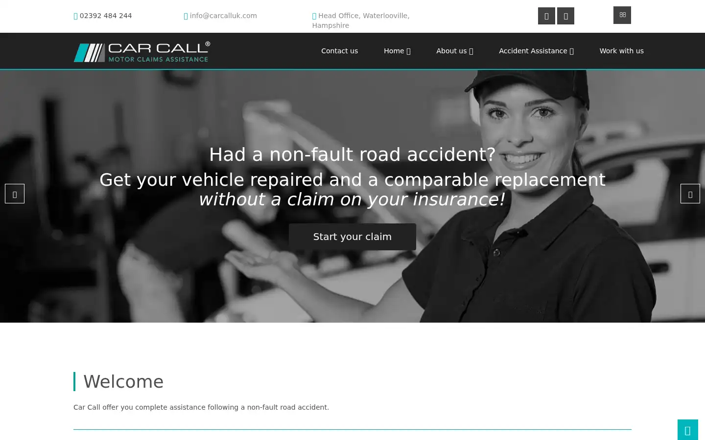 Screenshot of carcalluk.com