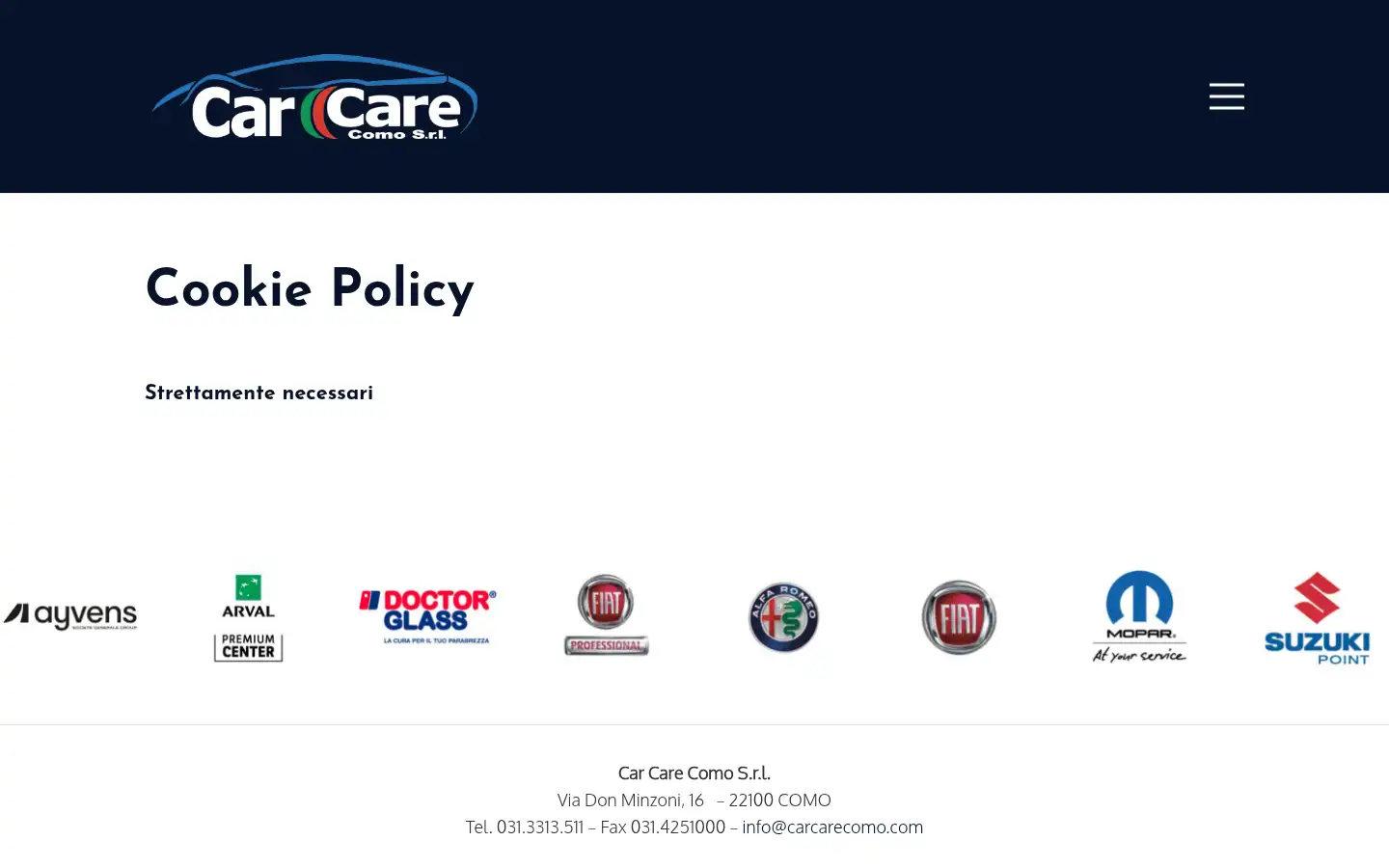 Screenshot of carcarecomo.com