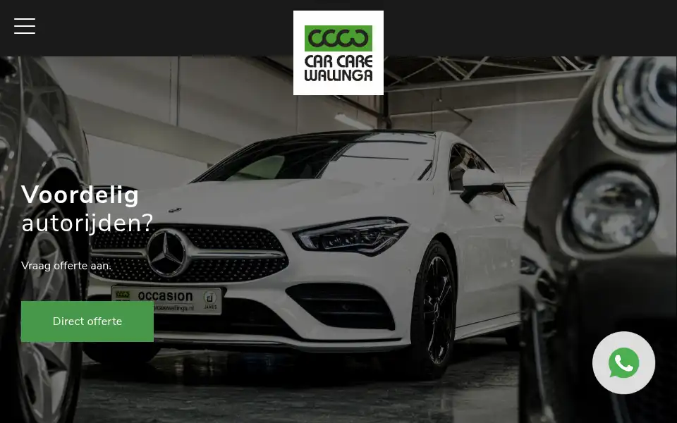 Screenshot of carcarewallinga.nl