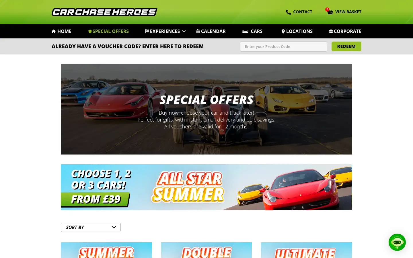 Screenshot of carchaseheroes.com