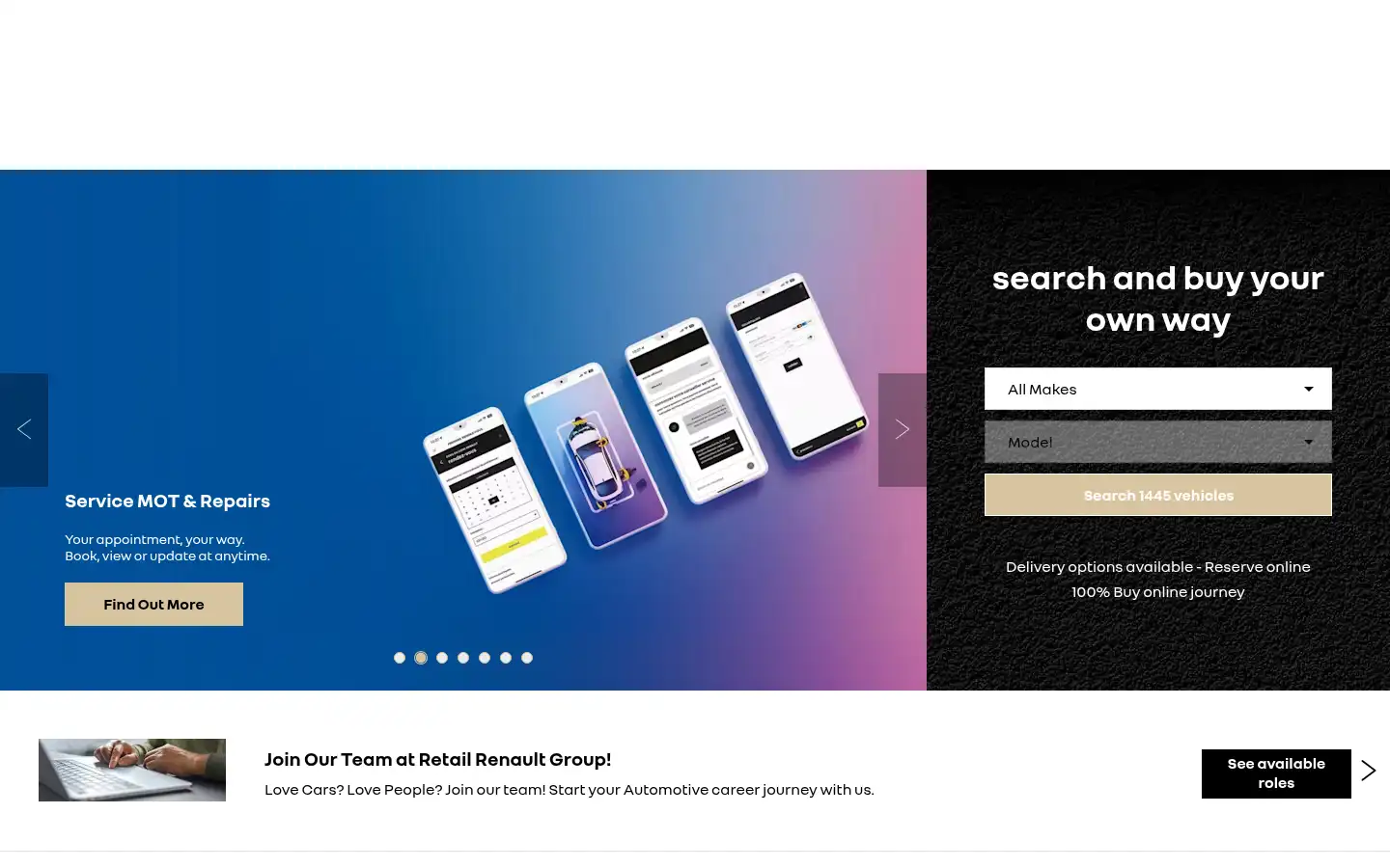 Screenshot of carcogroup.co.uk