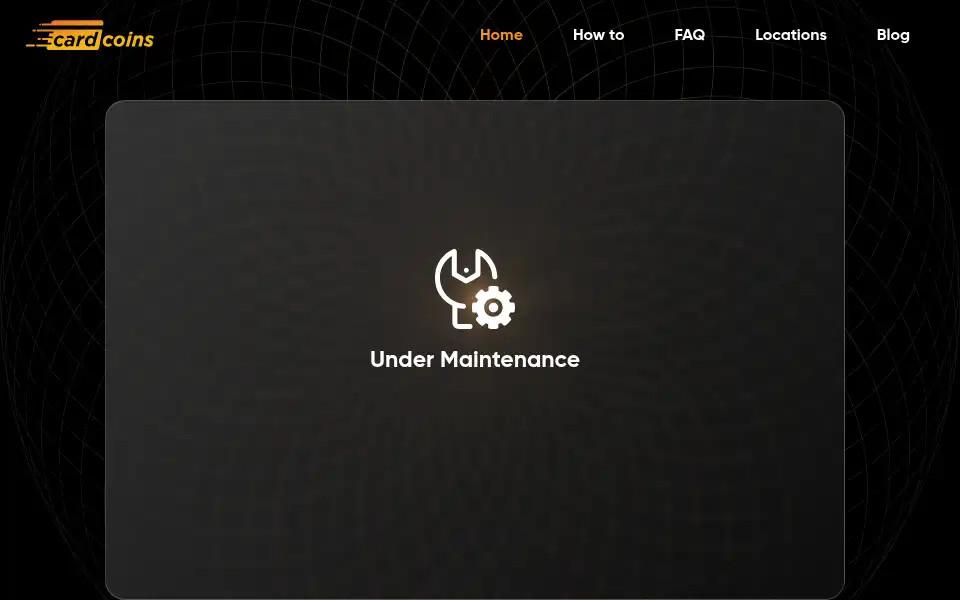 Screenshot of cardcoins.co