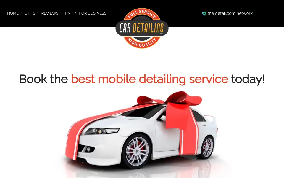 Screenshot of cardetailing.com