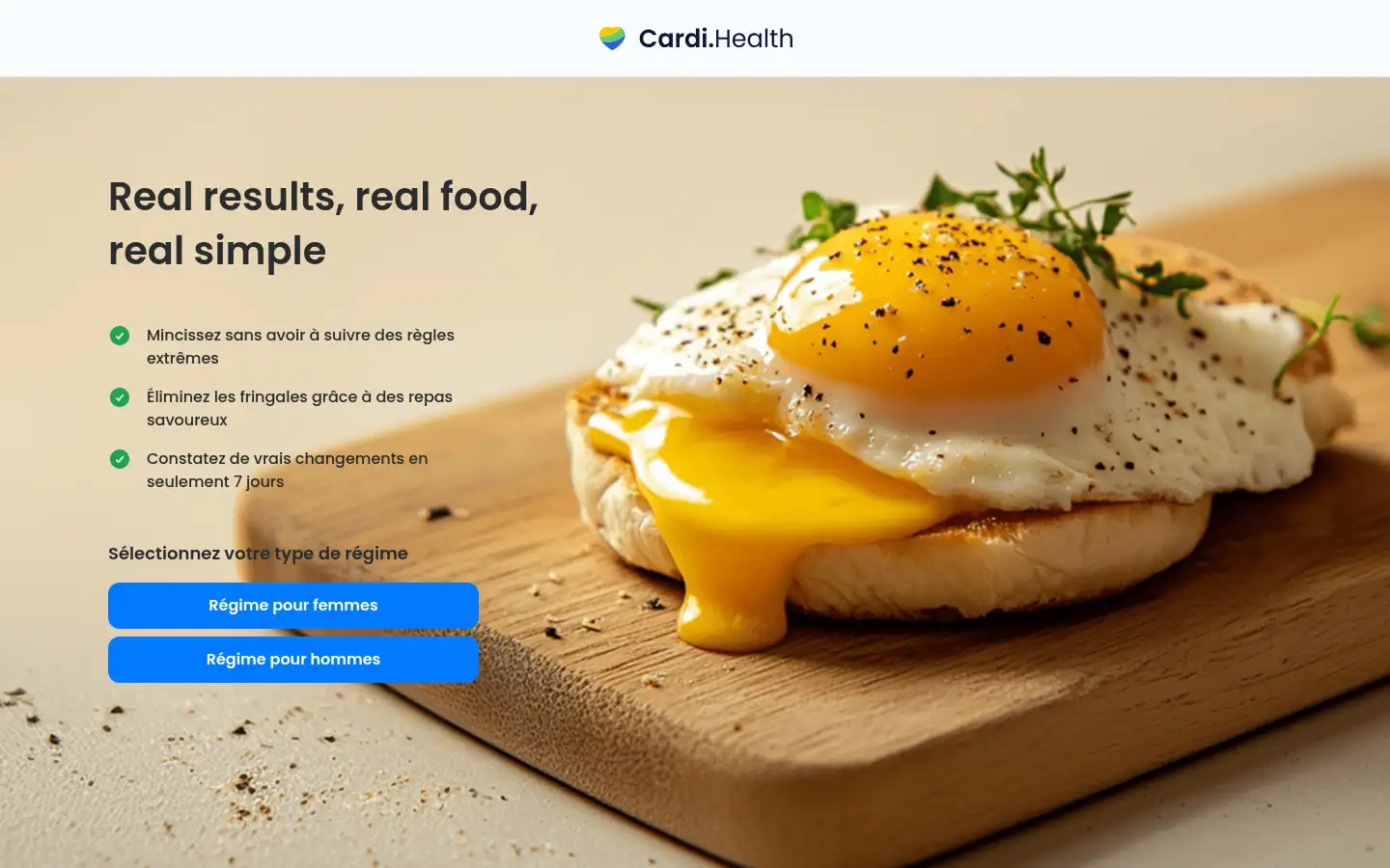 Screenshot of cardi.health