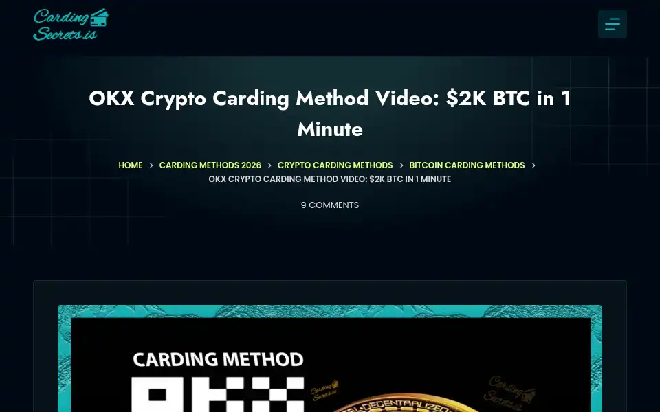 Screenshot of cardingsecrets.is