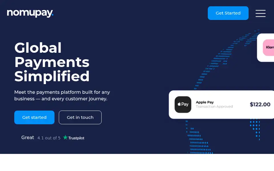 Screenshot of cardinity.com