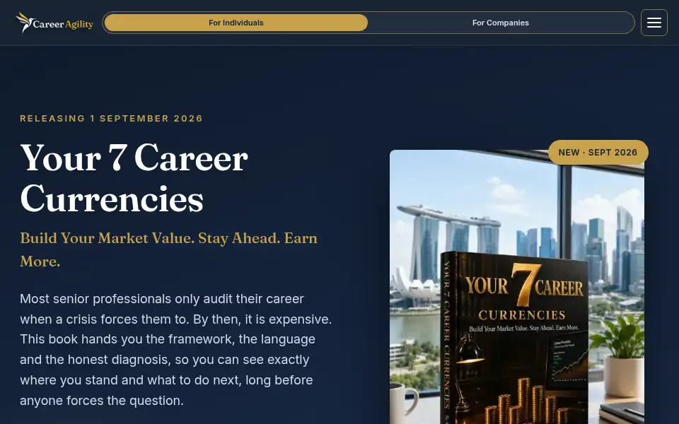 Screenshot of careeragility.org