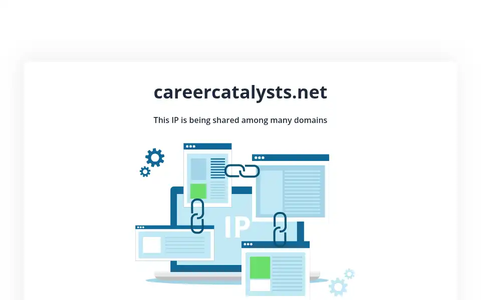 Screenshot of careercatalysts.net
