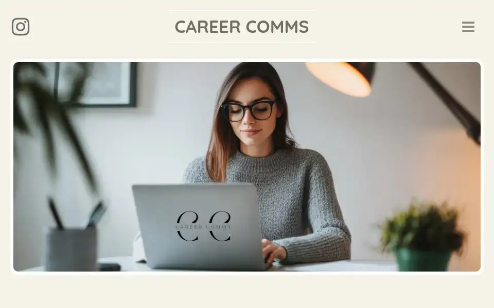 Screenshot of careercomms.co.uk