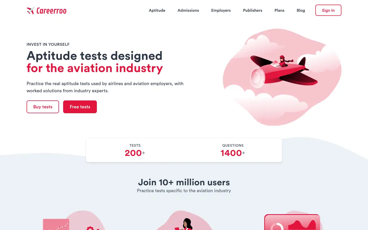 Screenshot of careerroo.com