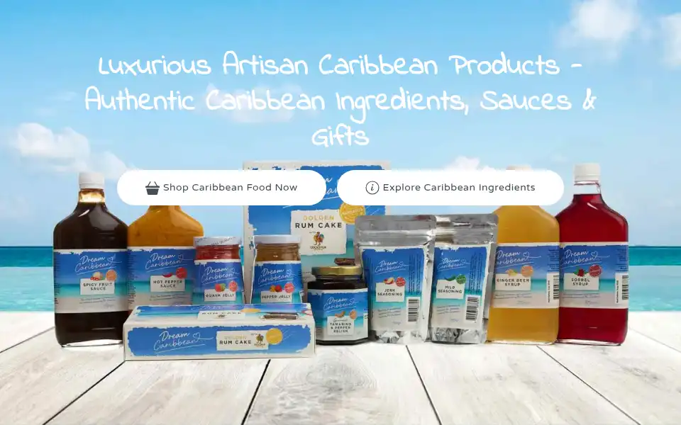 Screenshot of caribbeanstore.co.uk