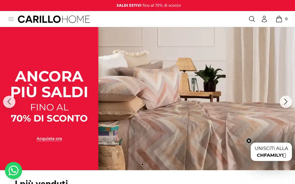 Screenshot of carillohome.com