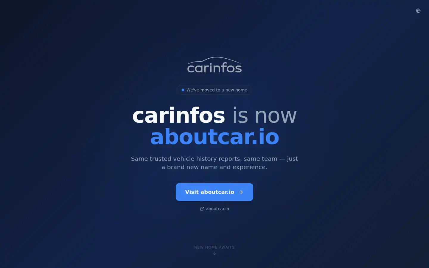 Screenshot of carinfos.net