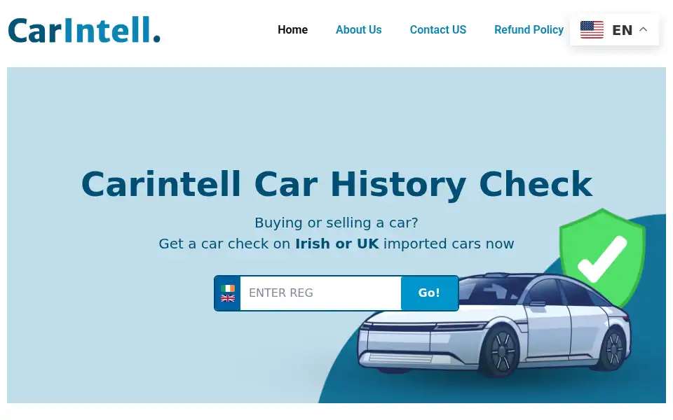 Screenshot of carintell.co.uk