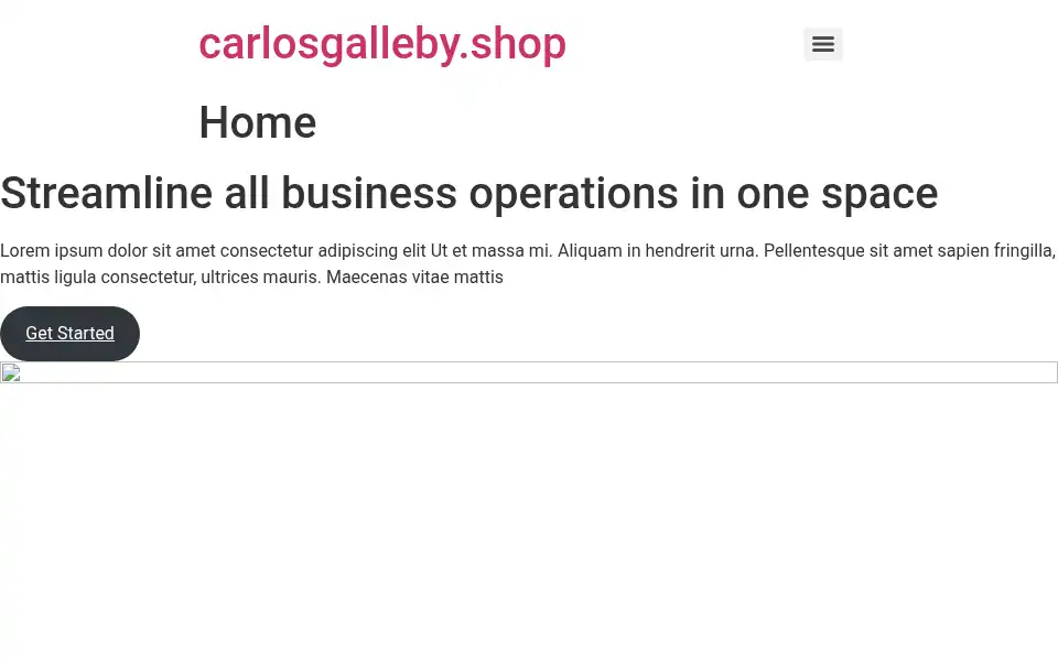 Screenshot of carlosgalleby.shop