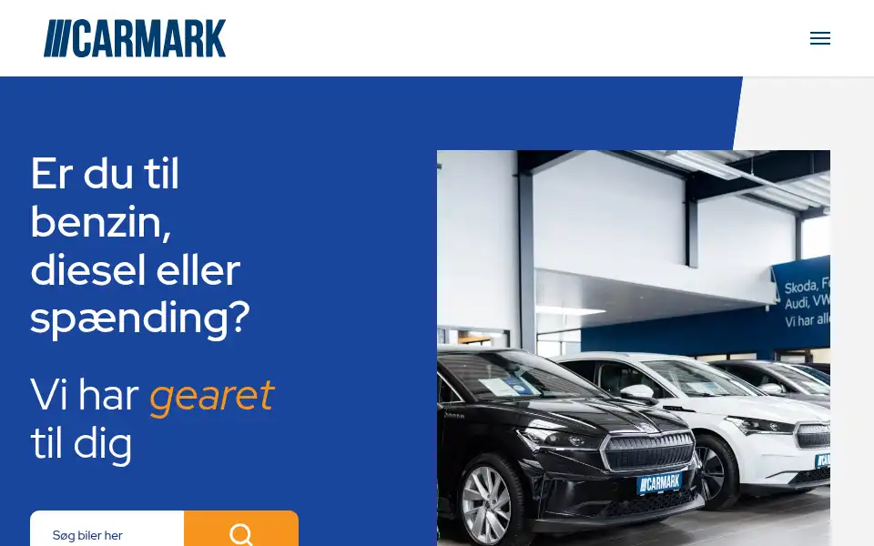 Screenshot of carmark.dk