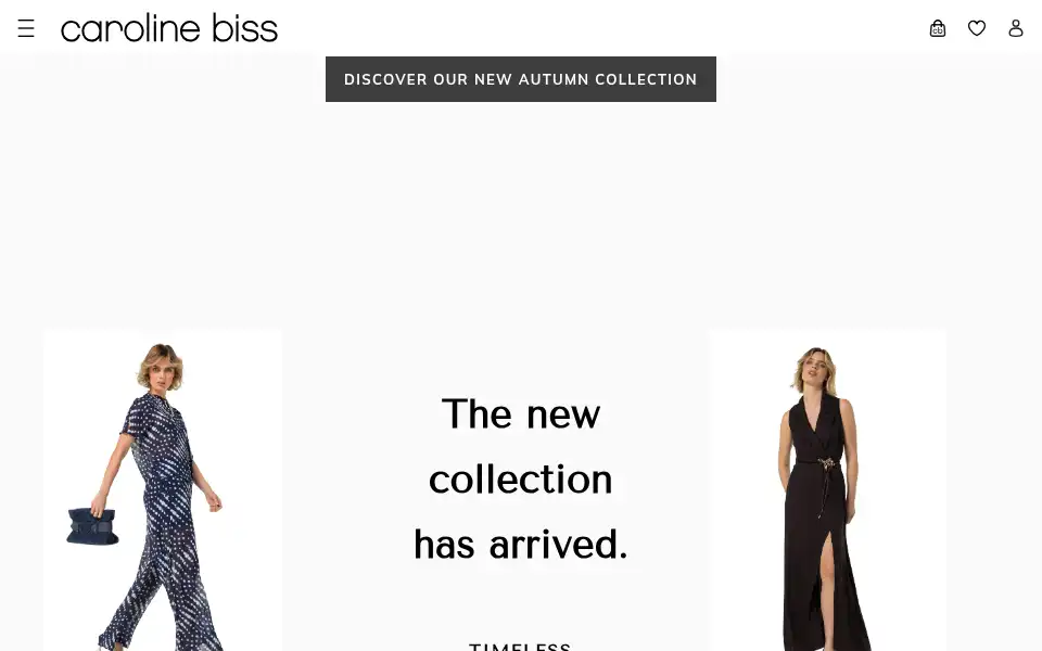 Screenshot of carolinebiss.com