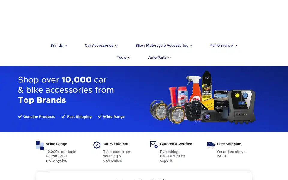 Screenshot of carorbis.com