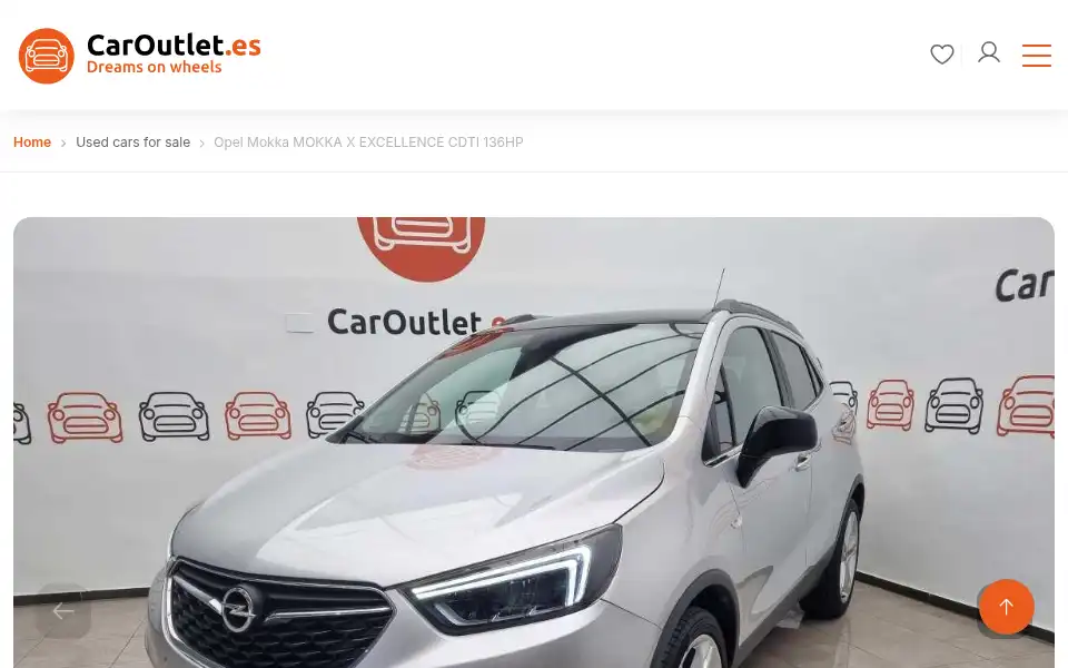 Screenshot of caroutlet.es