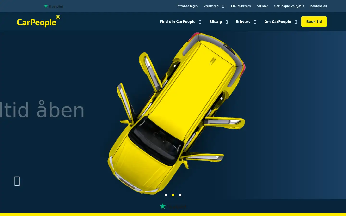 Screenshot of carpeople.dk