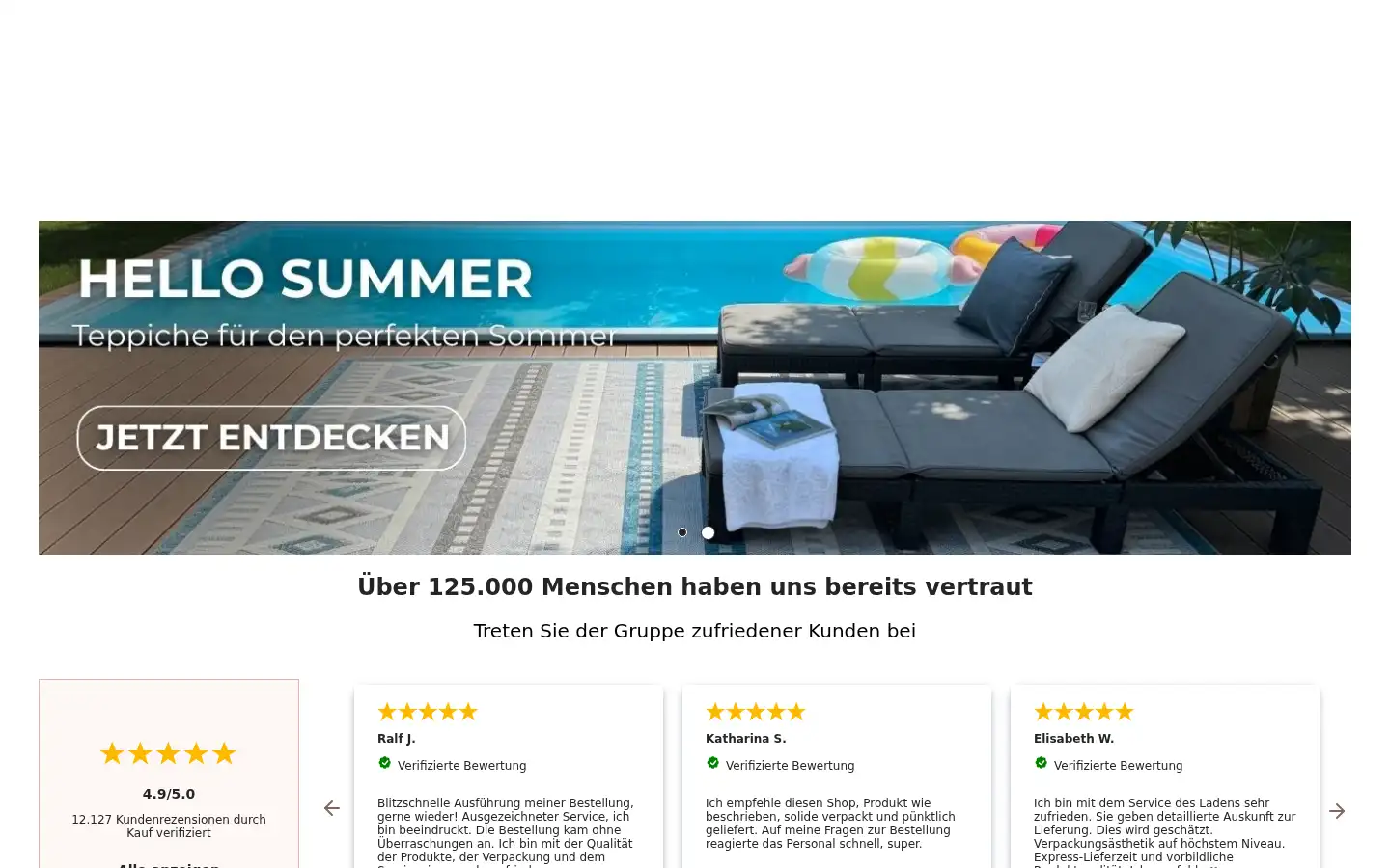 Screenshot of carpeto.de