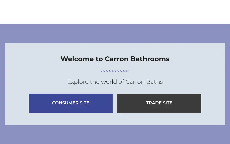 Screenshot of carronbathrooms.com