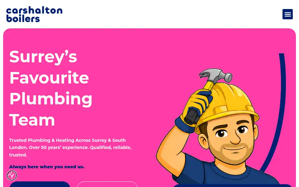 Screenshot of carshalton-boilers.co.uk