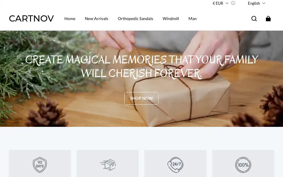 Screenshot of cartnov.com