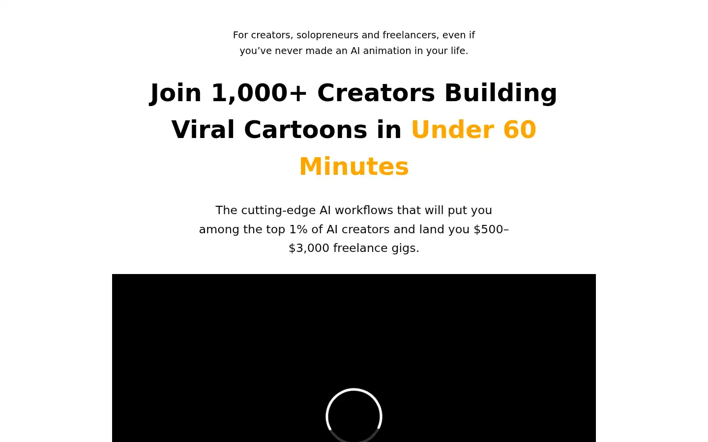 Screenshot of cartoonhero.ai