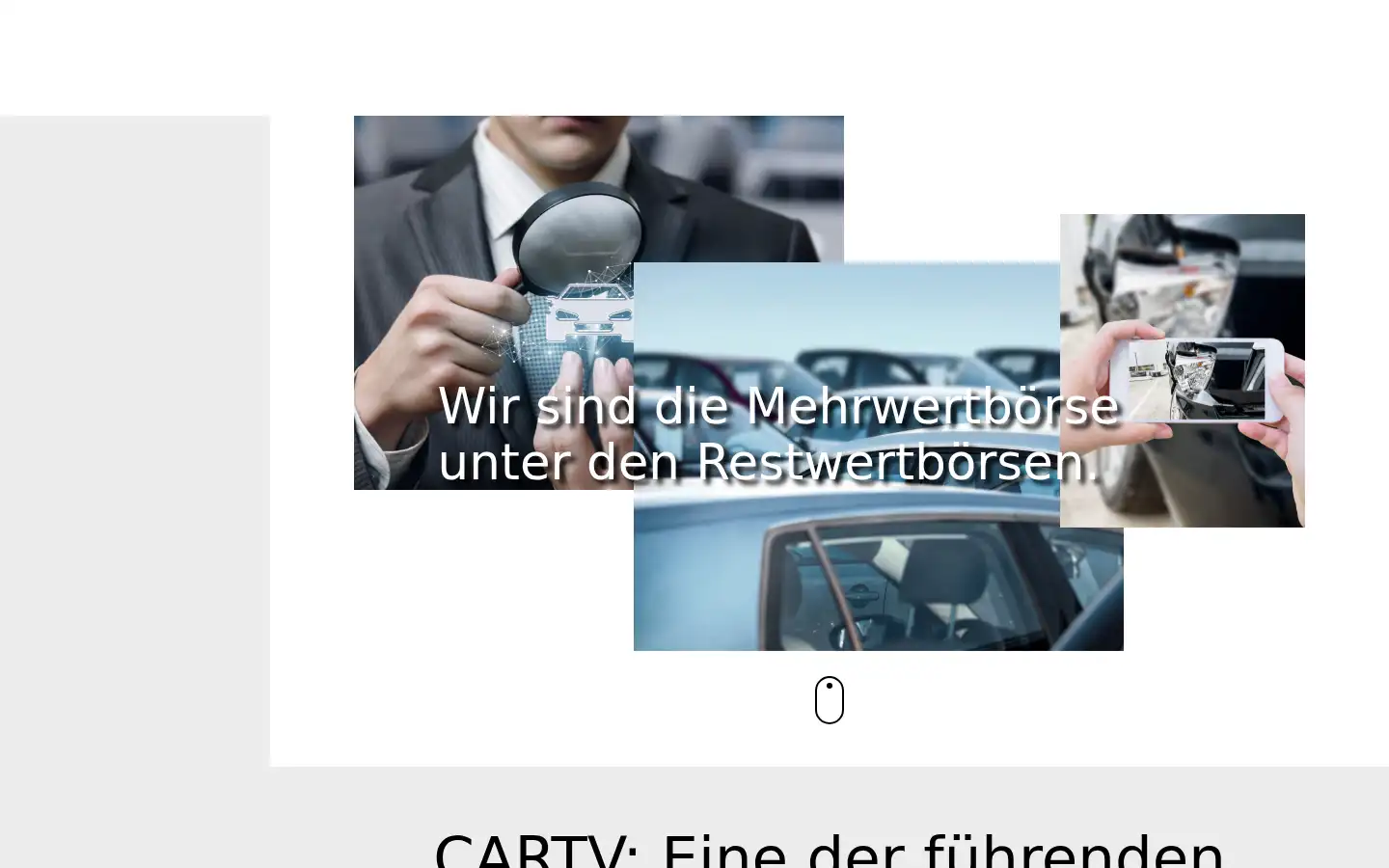 Screenshot of cartv.eu