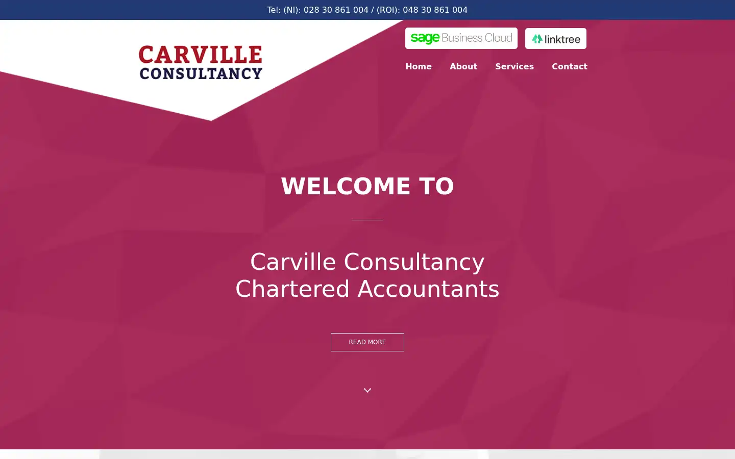 Screenshot of carvilleconsultancy.com