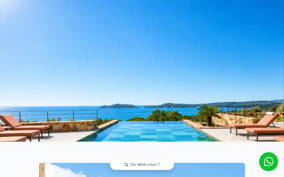 Screenshot of casacorsabooking.com