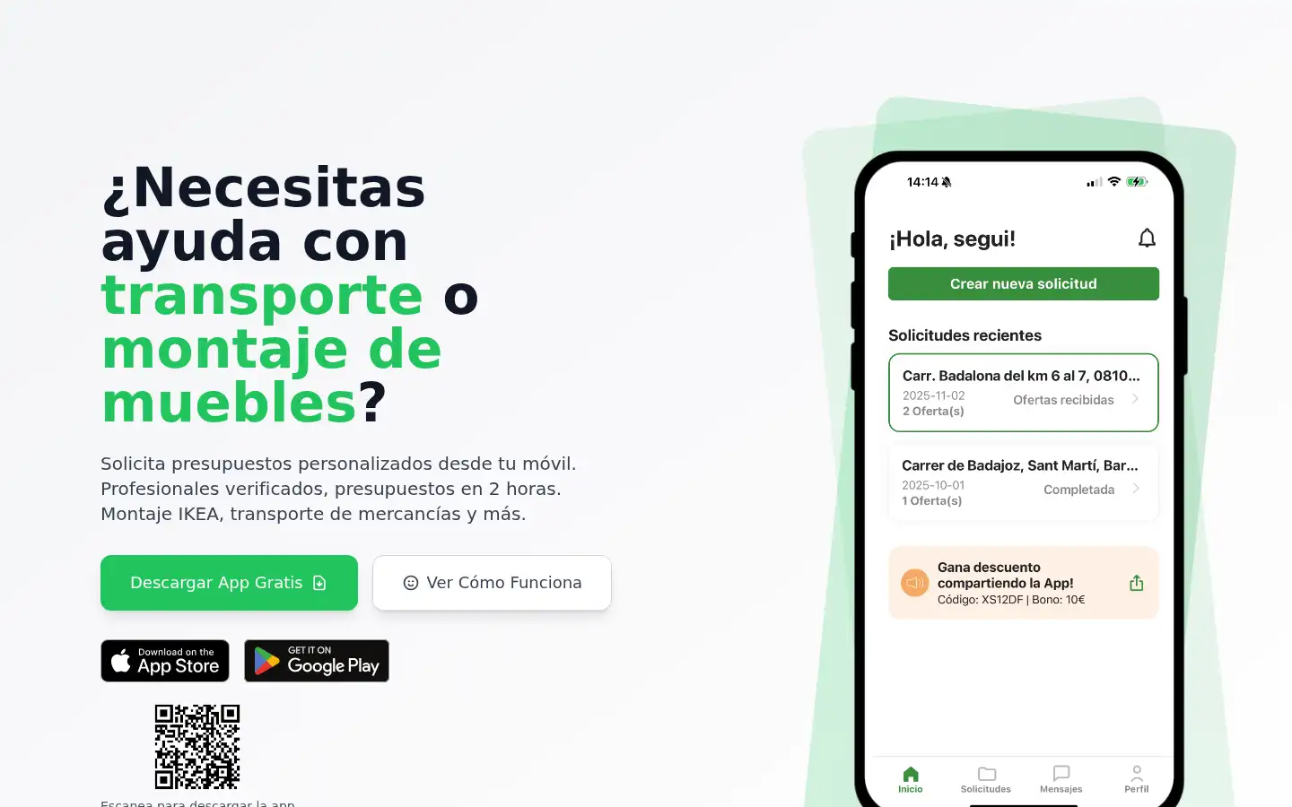 Screenshot of casafix.io